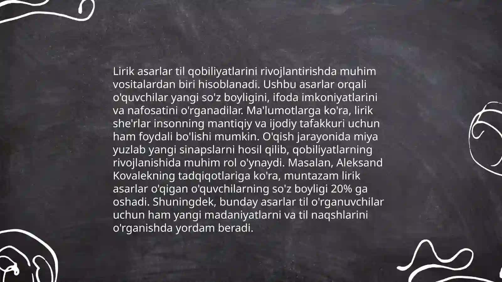 Boshlangʻich sinfda lirik asarla ustida ishlash uchun metodik tavsiyalar 4