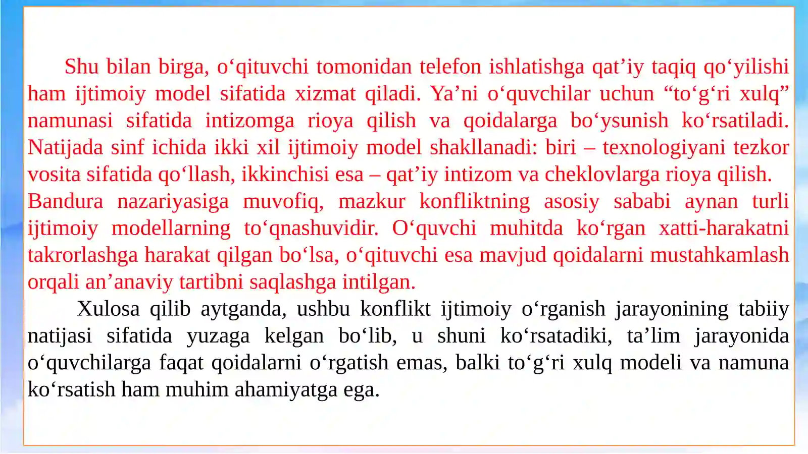 KONLIKTLI VAZIYAT 4