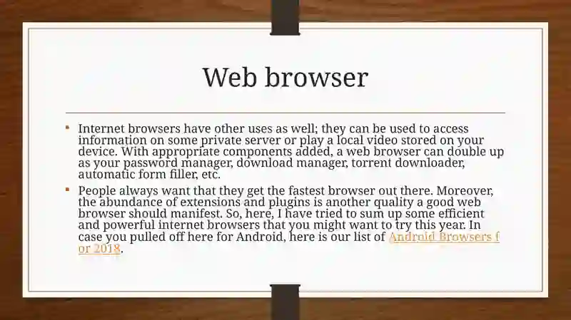 Web browser 4