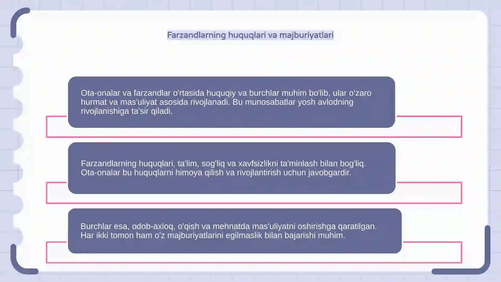 Ota-onalar va farzandlarning huquqiy burch va majburiyatlari 4