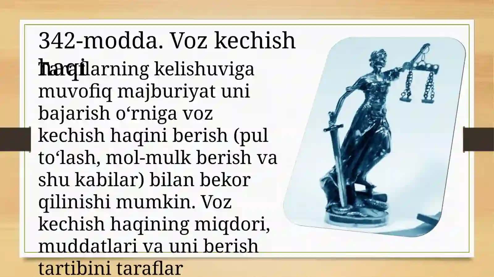Majburiyatlarning bekor bo‘lishi 4