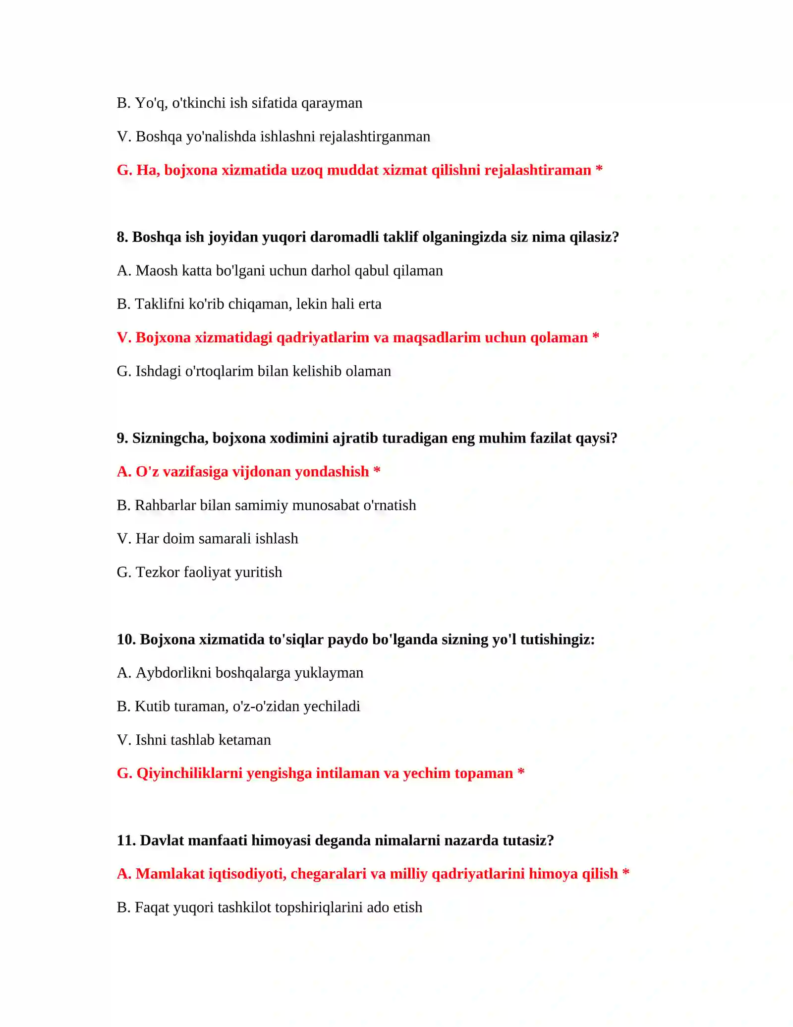 MANTIQIY TESTLAR: TO'LIQ TESTLAR VA JAVOBLAR TO'PLAMI 4