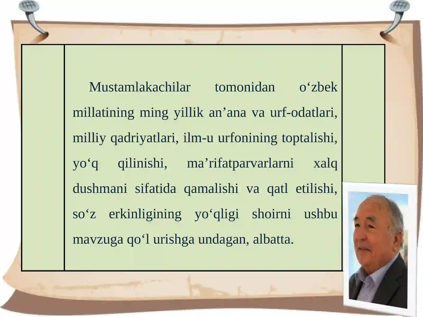«RUHLAR ISYONI» dostoni haqida 4