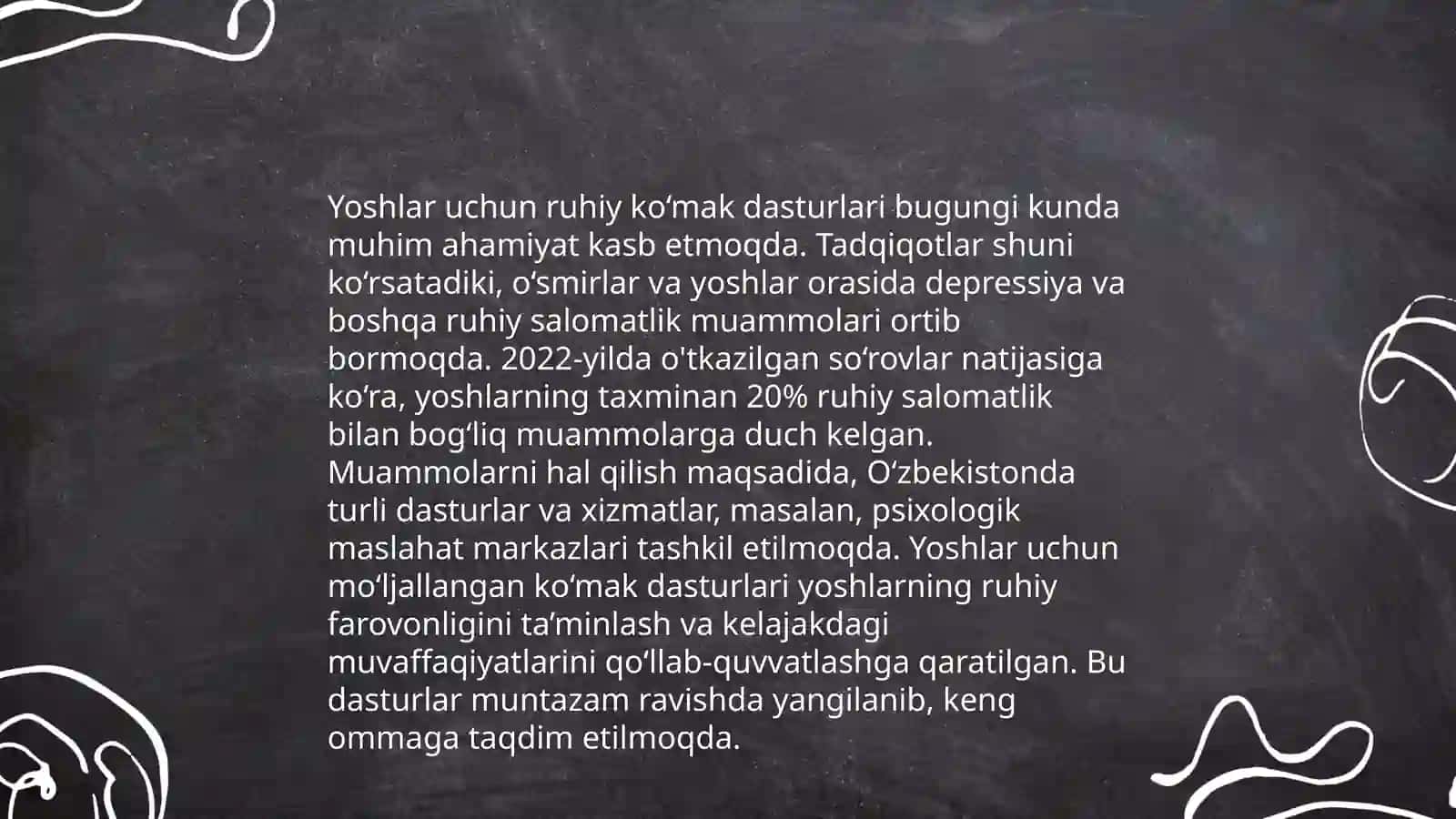 Ma’naviy taraqqiyotni ta’minlash va sohani yangi bosqichga olib chiqish 4