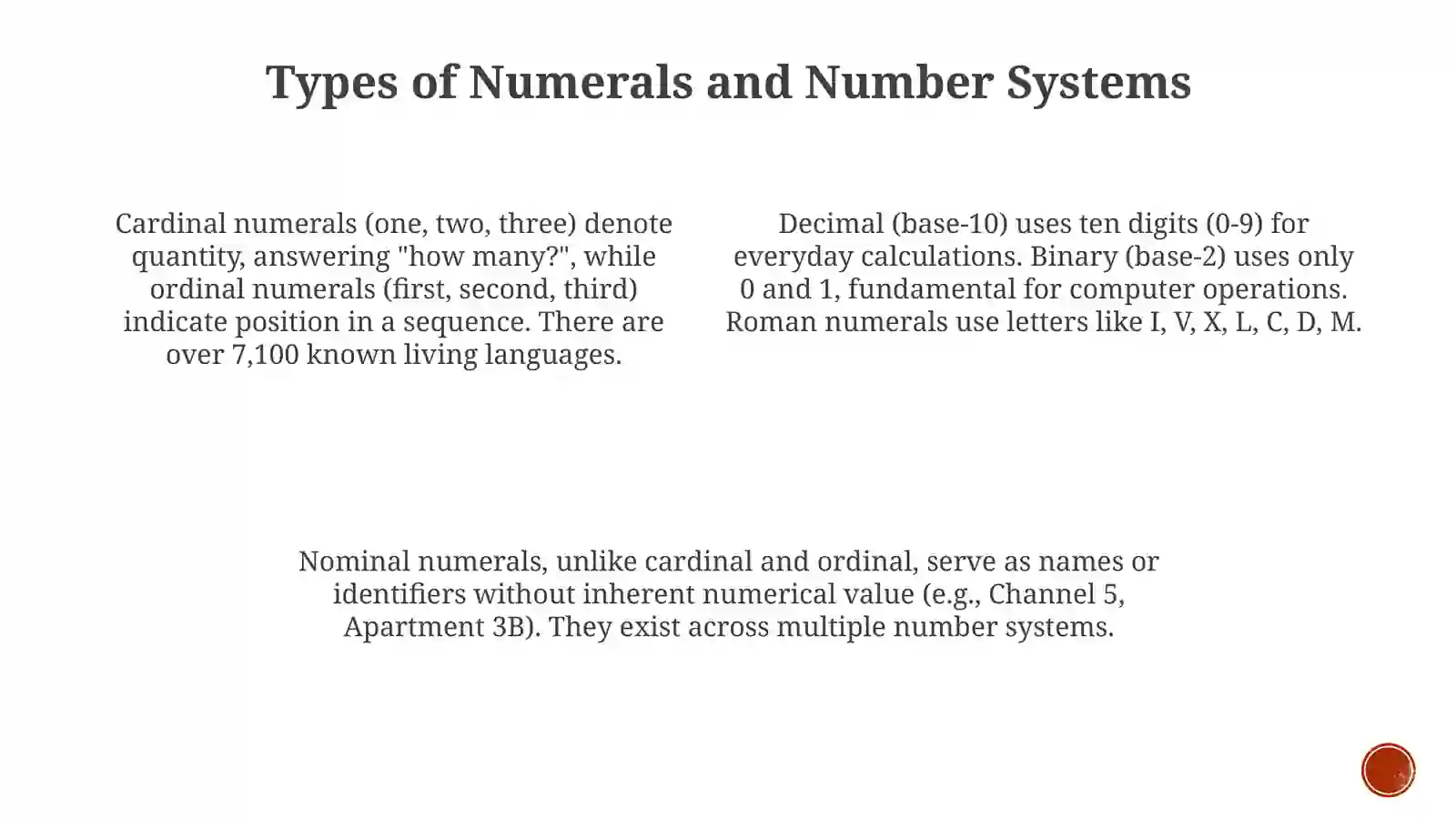 Numeral 4