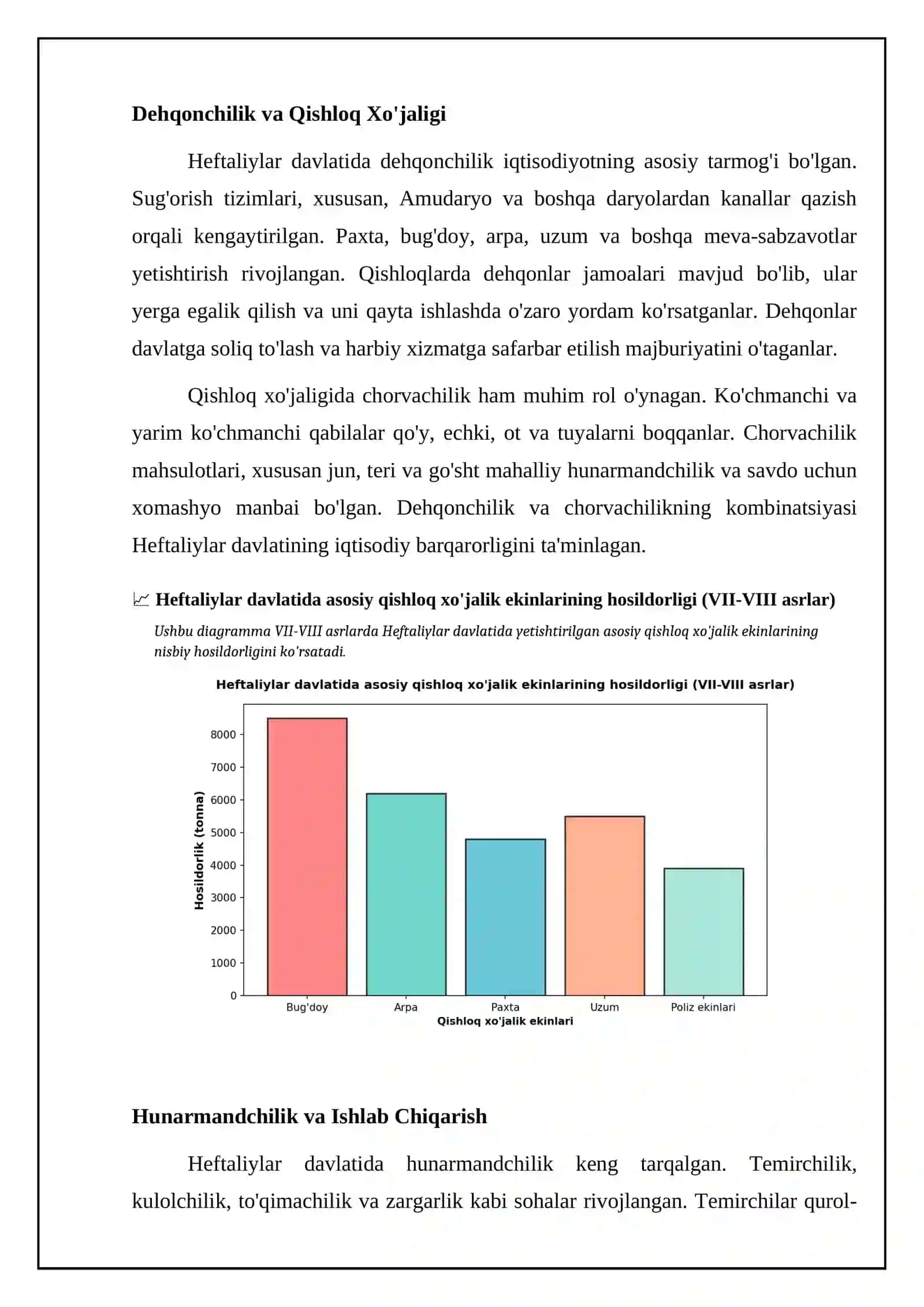 Hepthalitlar davlati ijtimoiy iqtisodiy va madaniy hayot 4