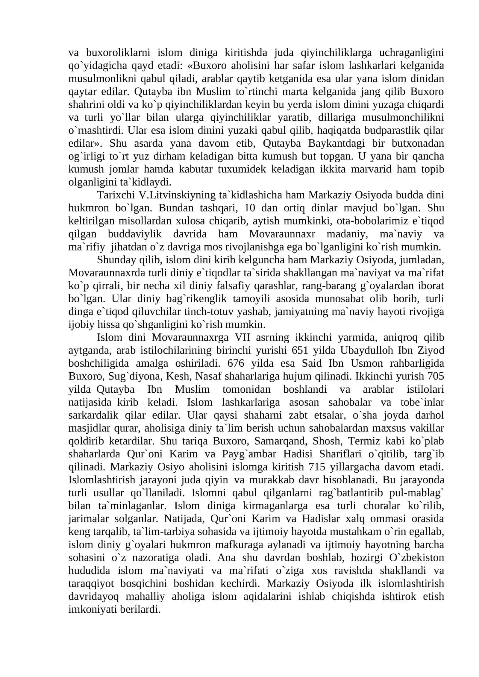 ILK O‘RTA ASRLARDA MARKAZIY OSIYODA MA’NAVIY TARBIYA MASALALARI 4