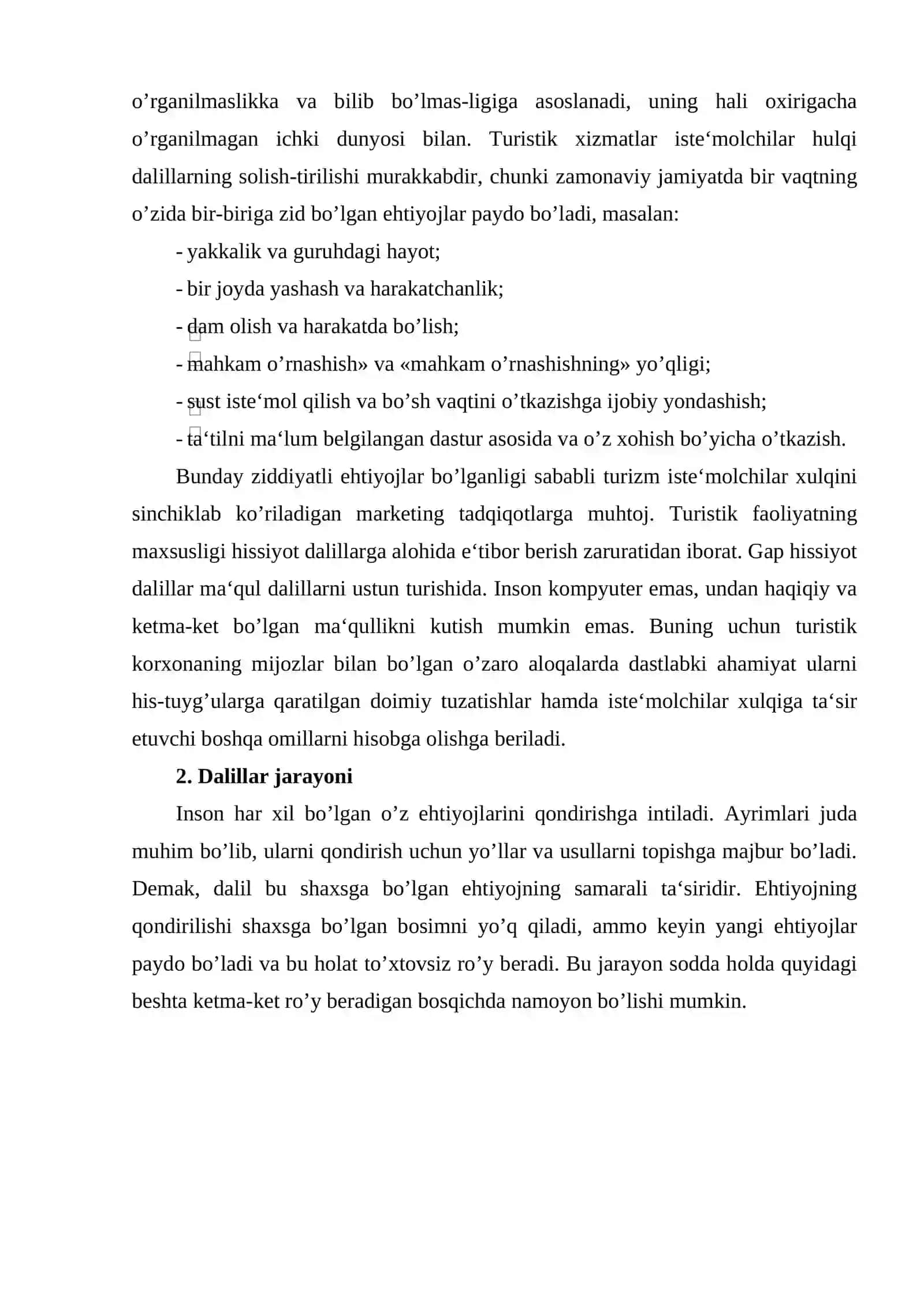 Turizm xizmatlar bozori tarkibi 4