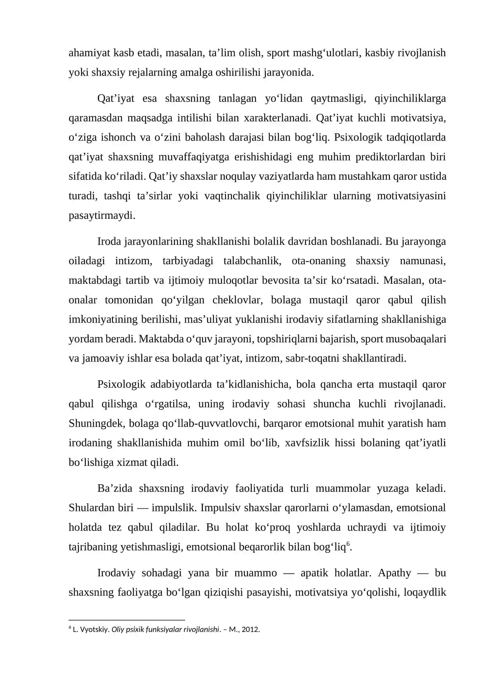 Iroda jarayonlari va shaxsning irodaviy sohasi 4