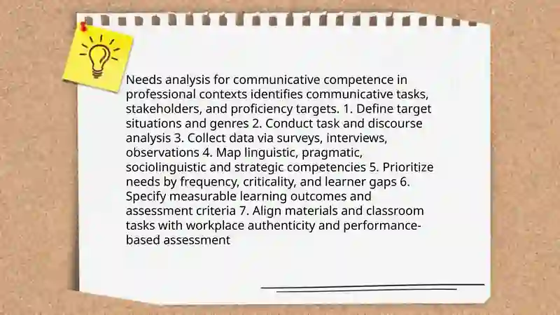 Communicative Language Teaching in Specialty Subjects 4