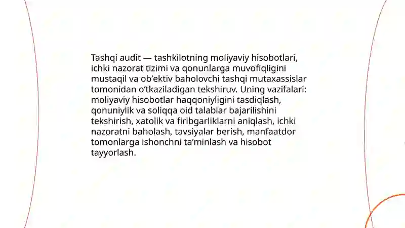 Ichki va tashqi audit 4