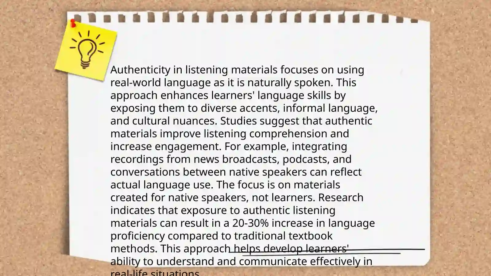 Evaluating Listening Materials 4