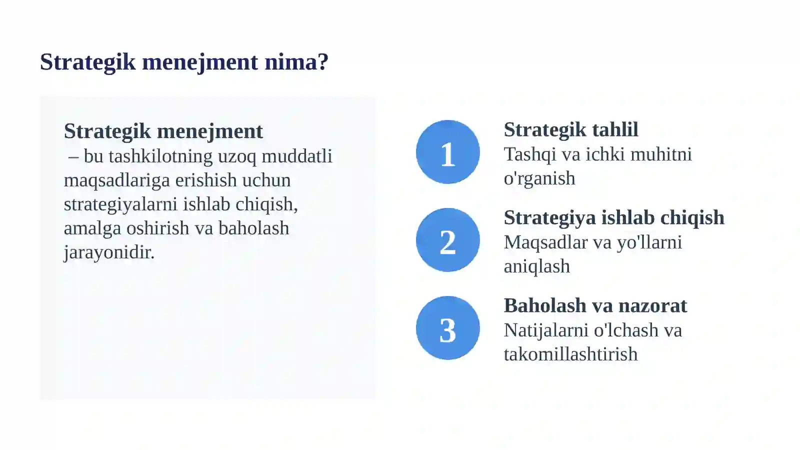 STRATEGIK BOSHQARUV JARAYONI 4