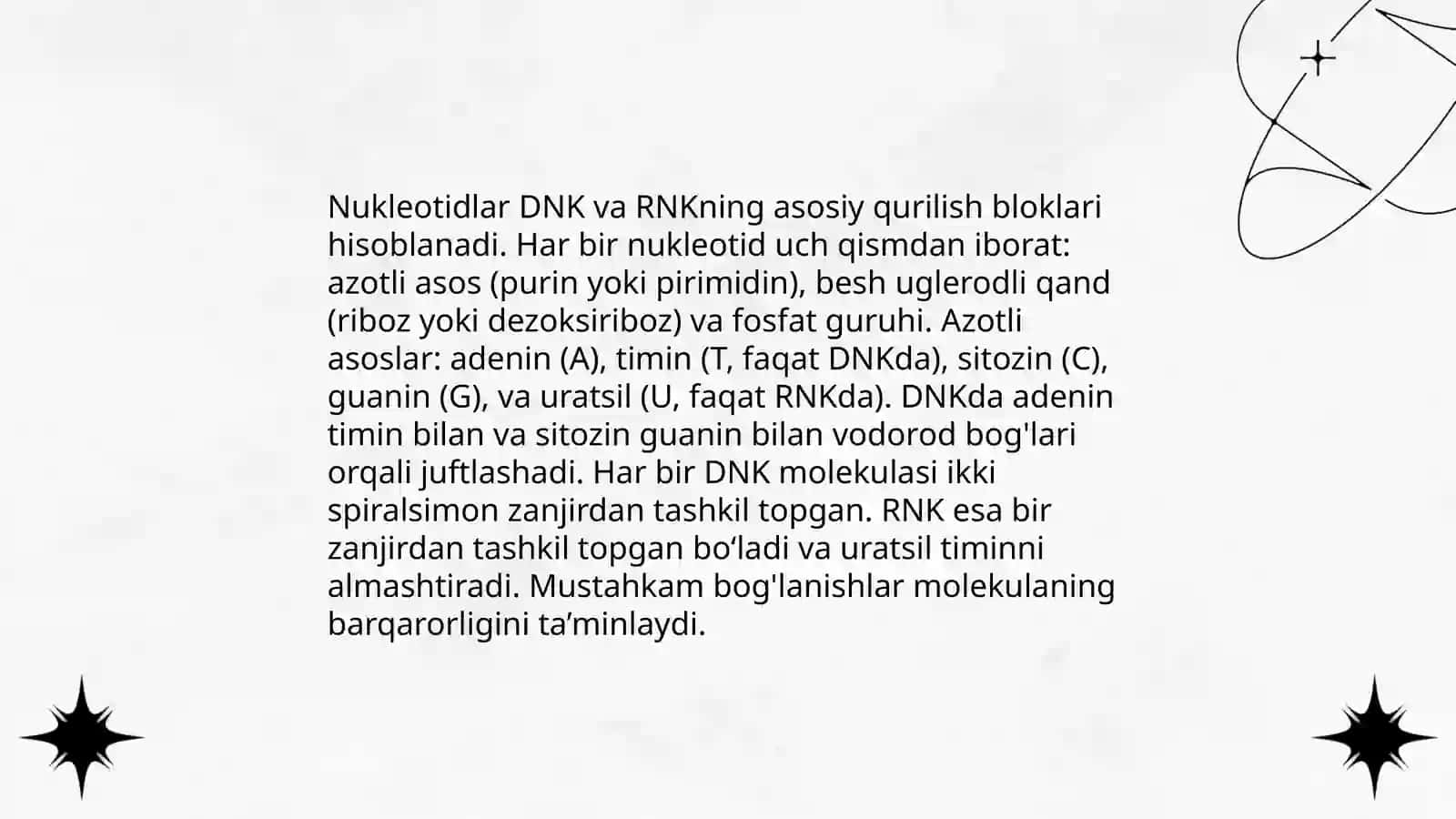 DNK strukturasi 4