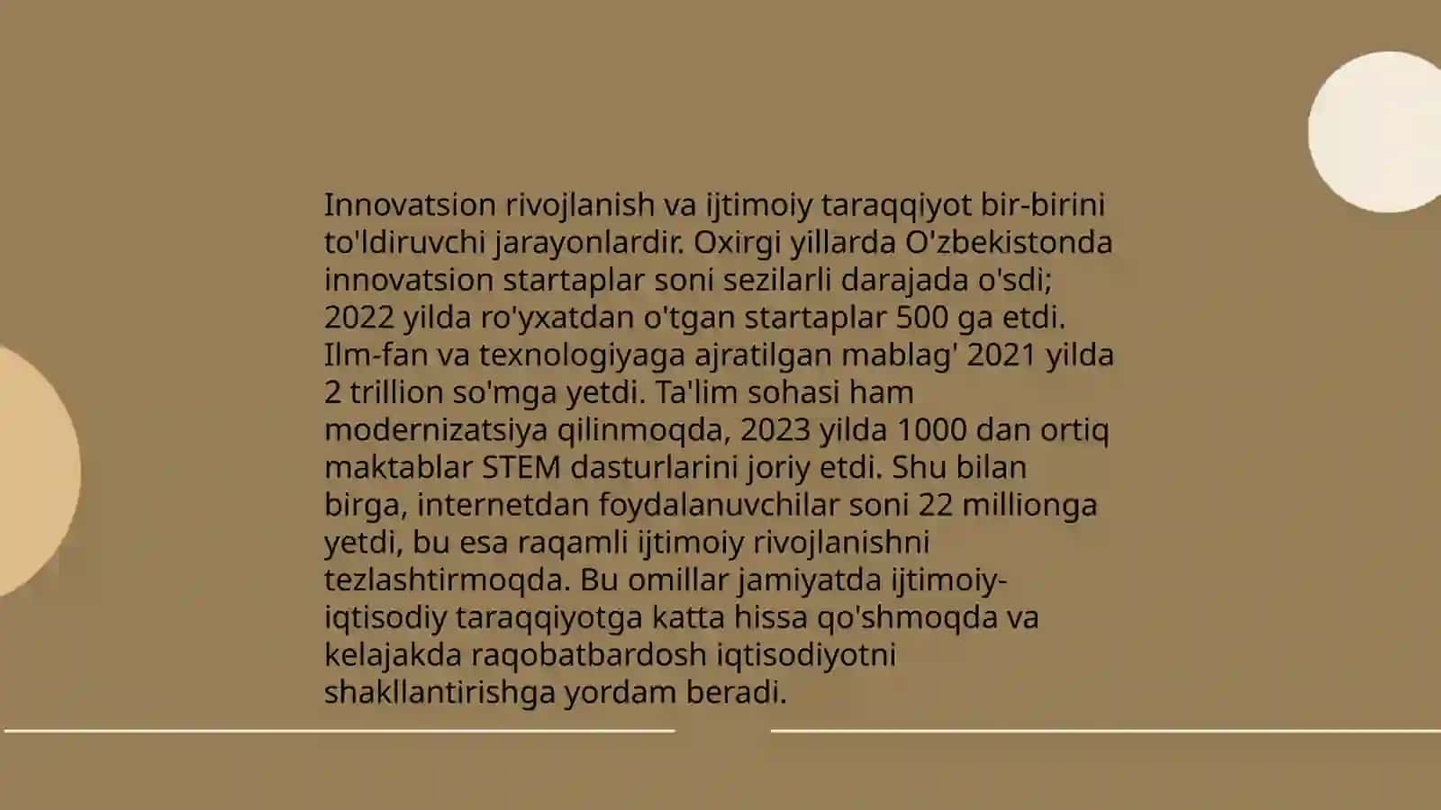 Ijtimoiy o'zgarishlarning ma'no taraqqiyotiga ta'siri 4