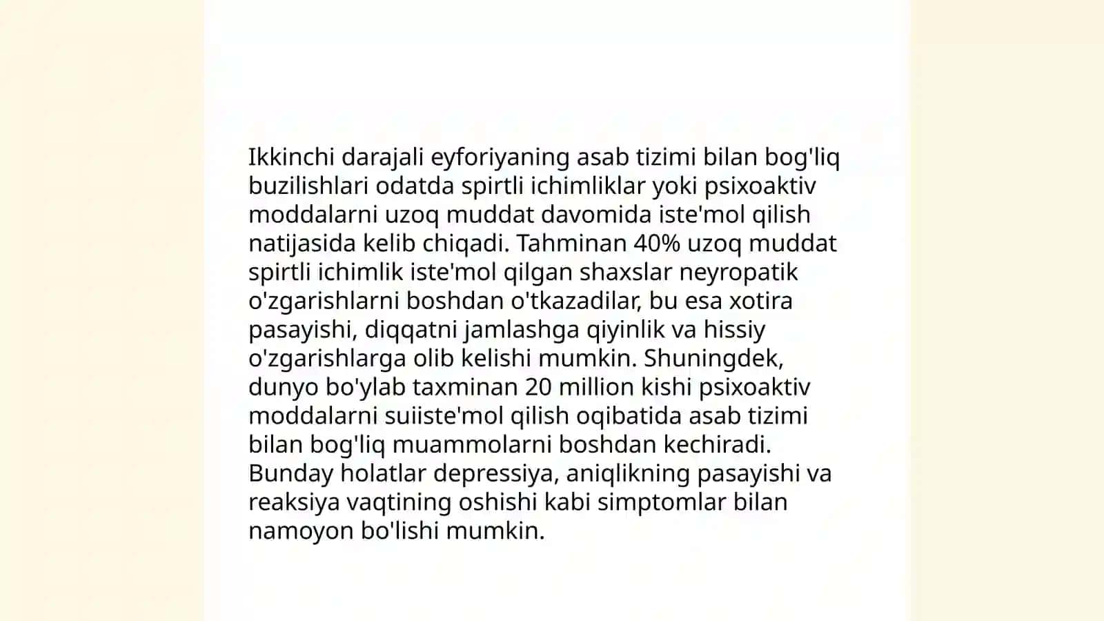 Emotsiya jarayonining turli kasalliklarda buzilishi 4