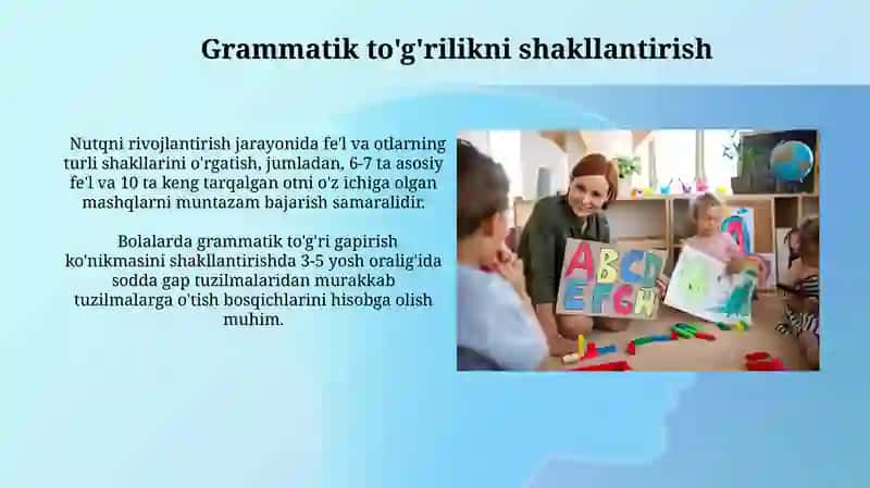 Maktabgacha tayyorlav guruh yoshidagi bolalar nutqini oʻstirish metodlari 4