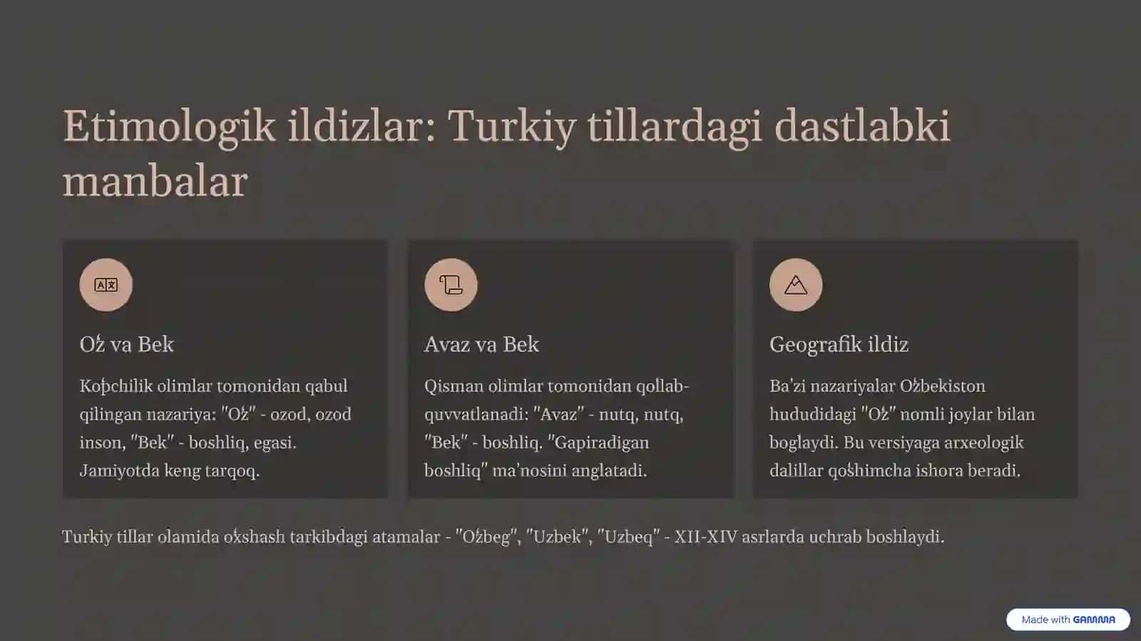 Oʻzbek atamasining kelib chiqish tarixi 4