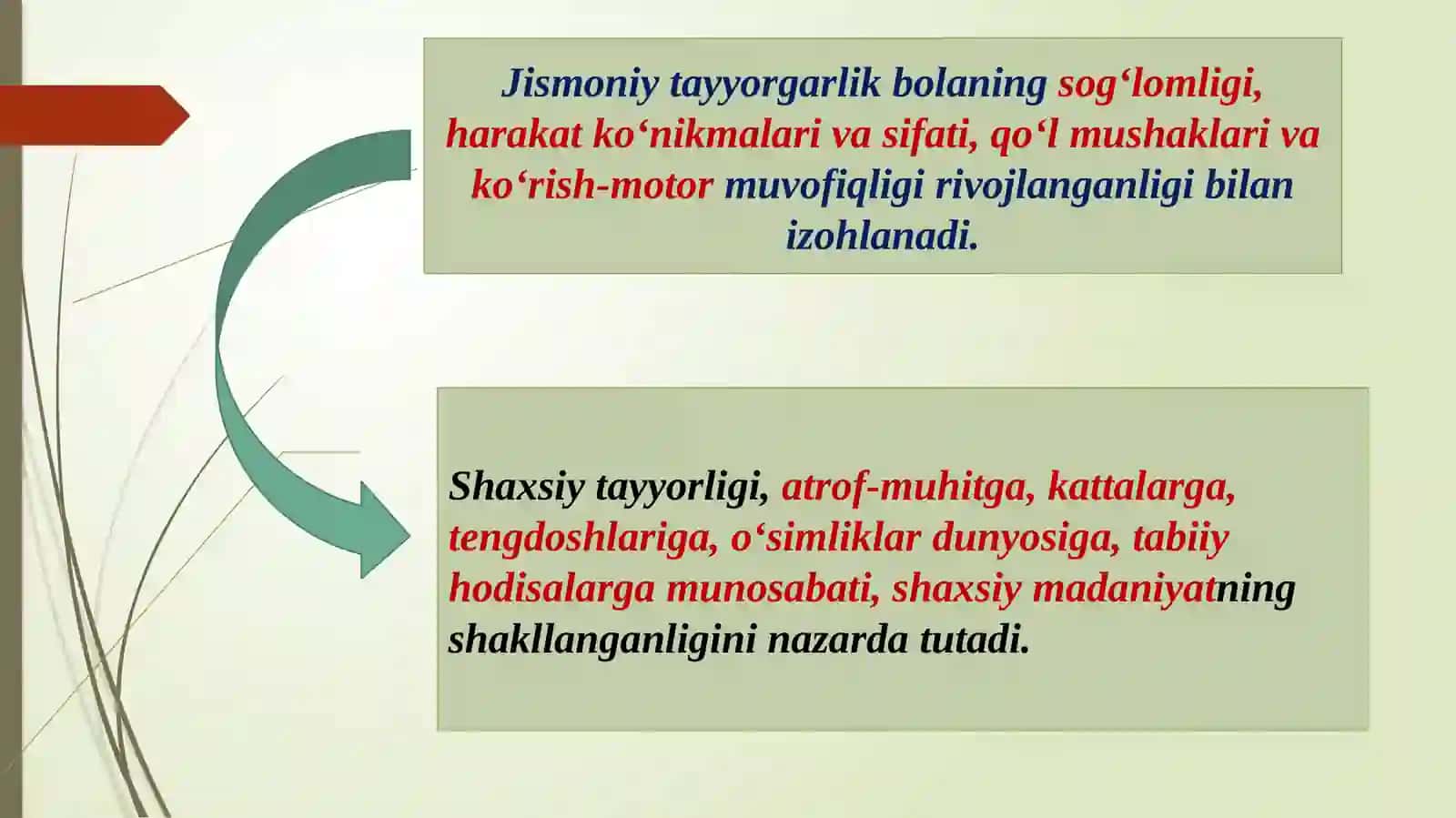 BOLALARNI MAKTAB TA'LIMIGA TAYYORLASHNING ASOSIY YO'NALISHLARI 4