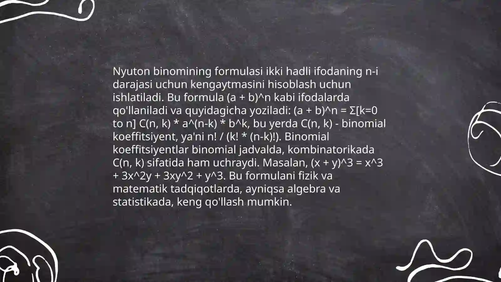 Nyuton Binomi 4