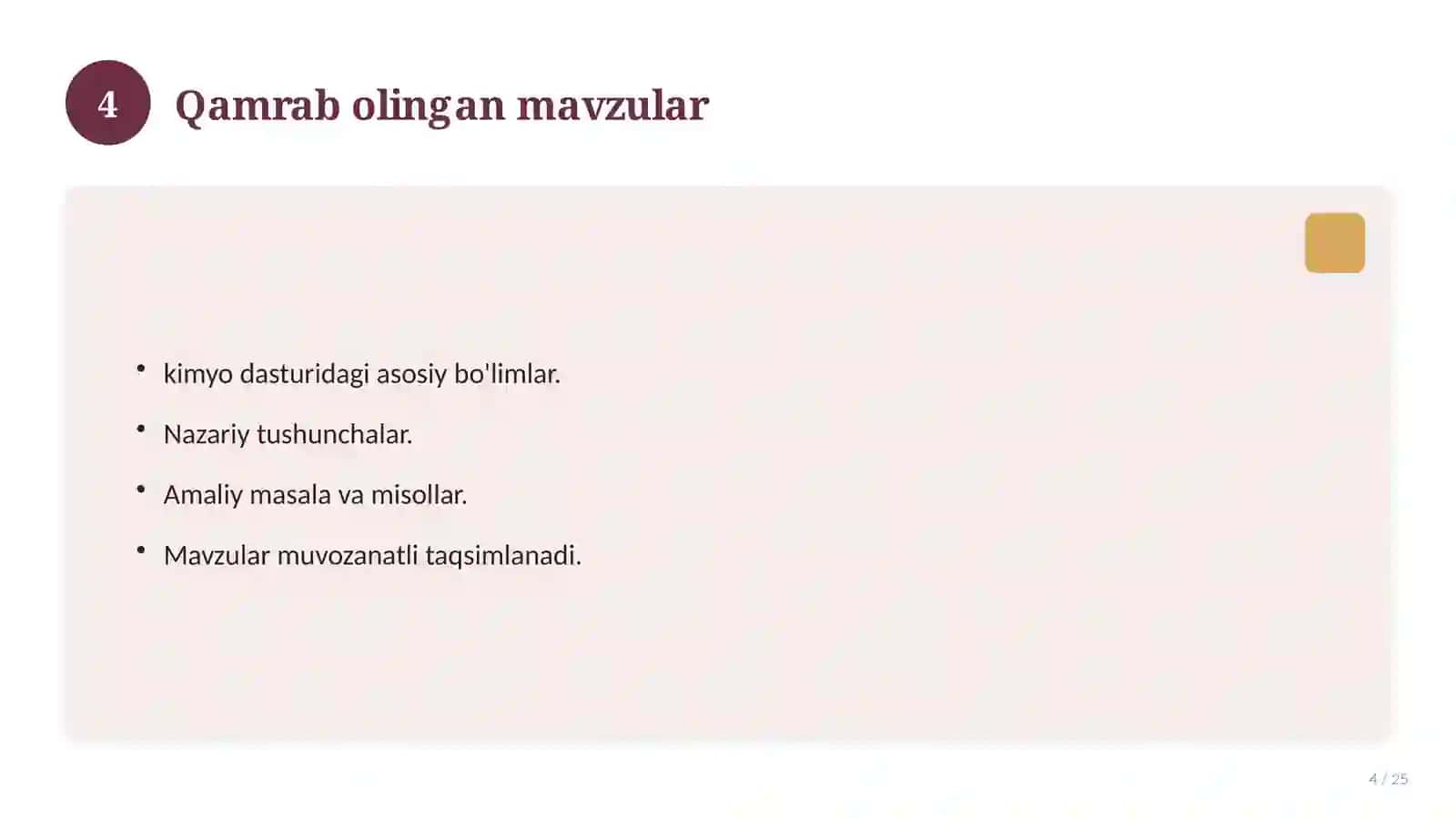 Milliy sertifikat: Kimyo fanidan mukammal testlar va tahlillar — 2026 4