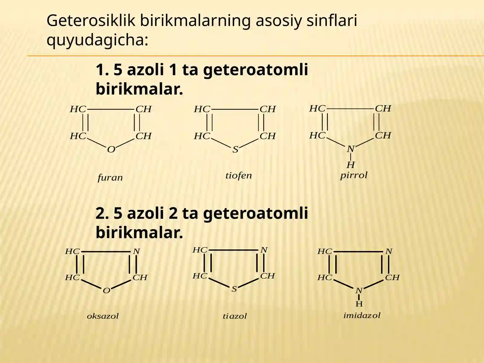 Geterosiklik birikmalar 4