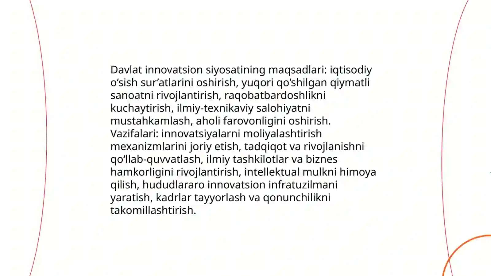 Innovatsion tizim va davlatning innovatsion siyosati 4