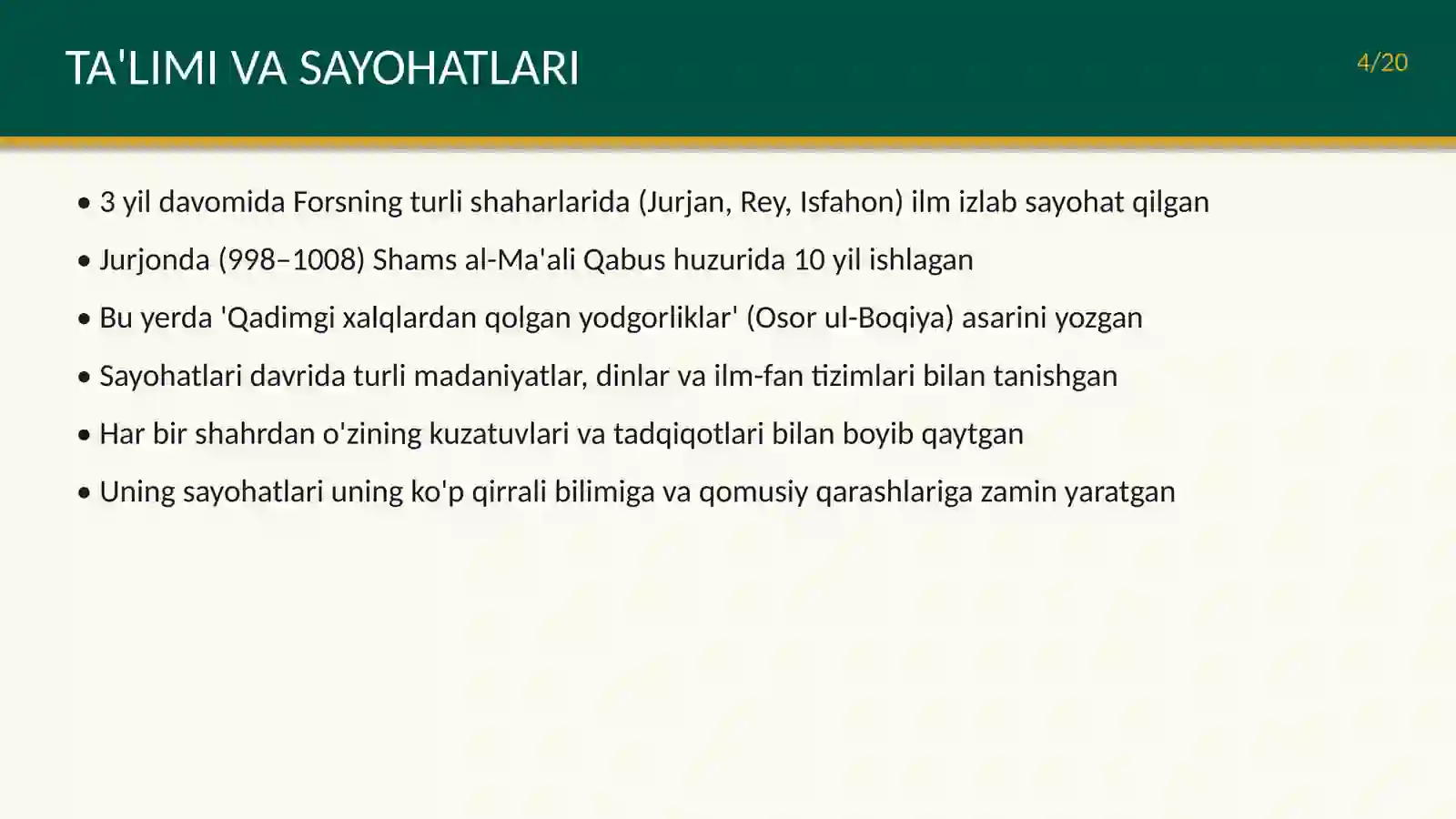 Abu Rayhon Beruniy 4