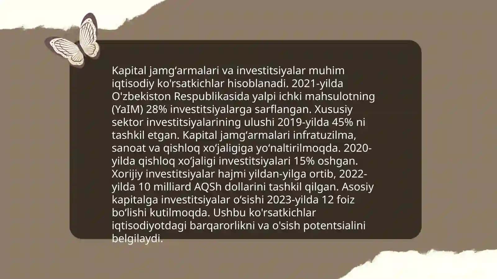 Iqtisodiy oʻsish omillari va Oʻzbekistonda ularning tahlili 4
