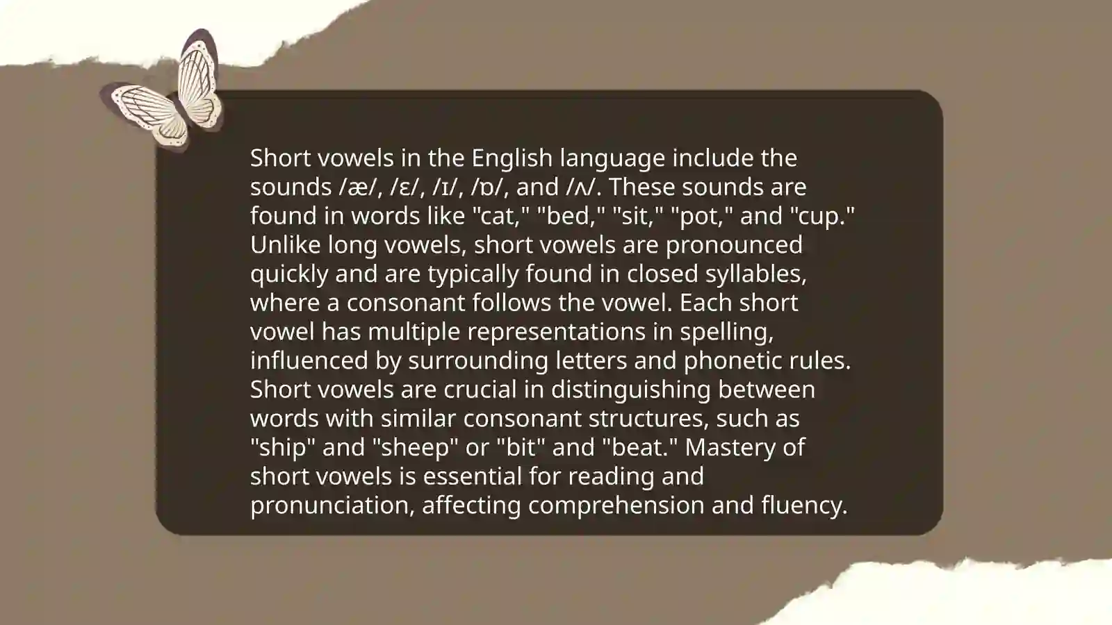 Vowels 4