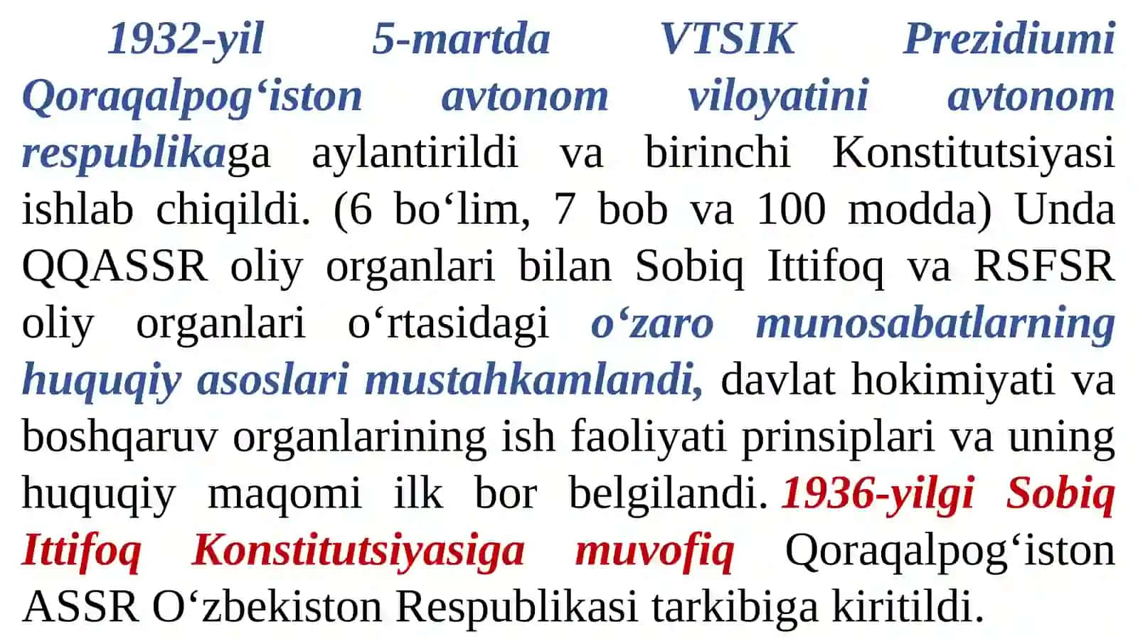 QORAQALPOG‘ISTON RESPUBLIKASINING KONSTITUTSIYAVIY MAQOMI 4