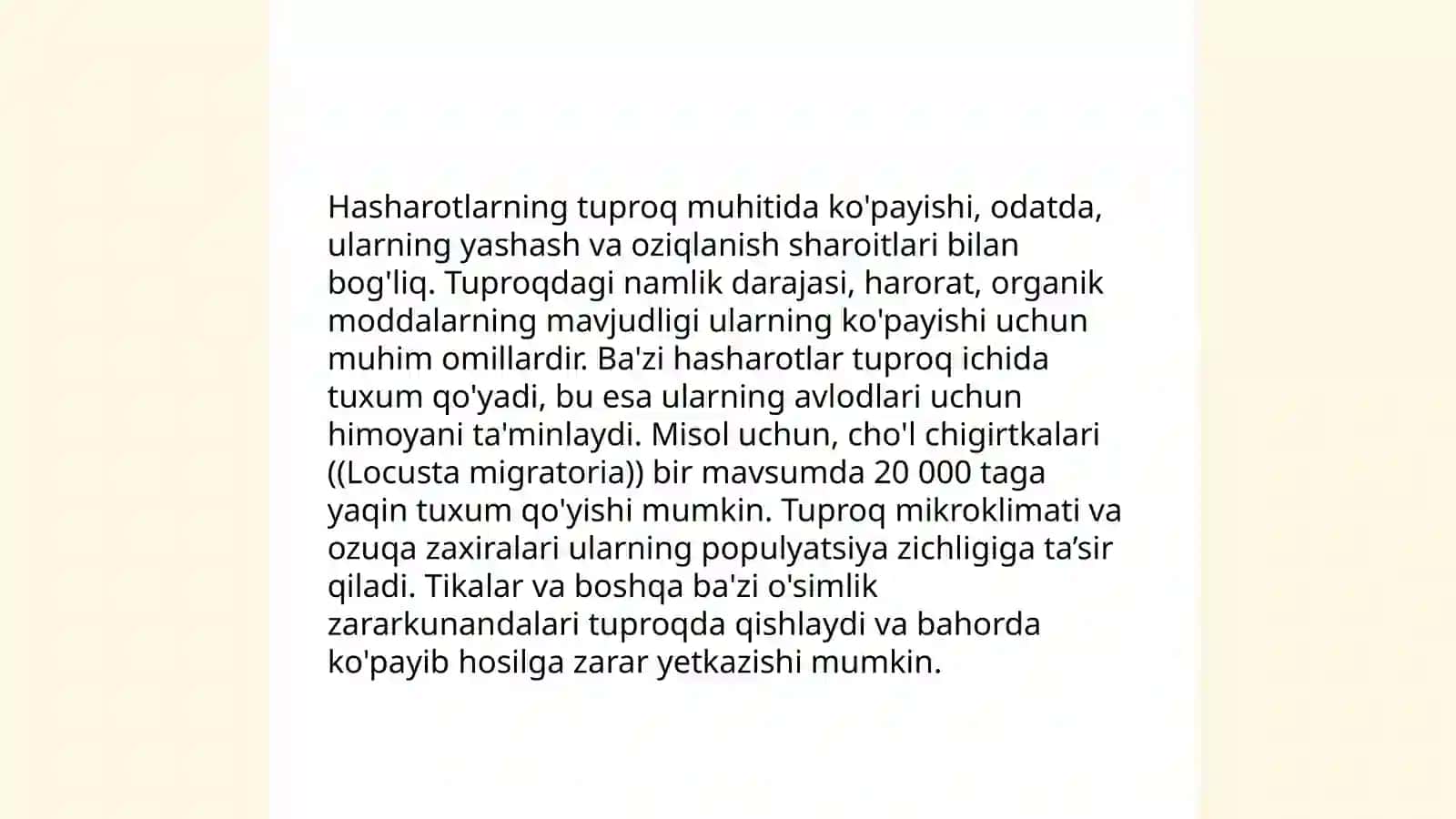 Tuproq muhitida yashovchi hasharotlar 4