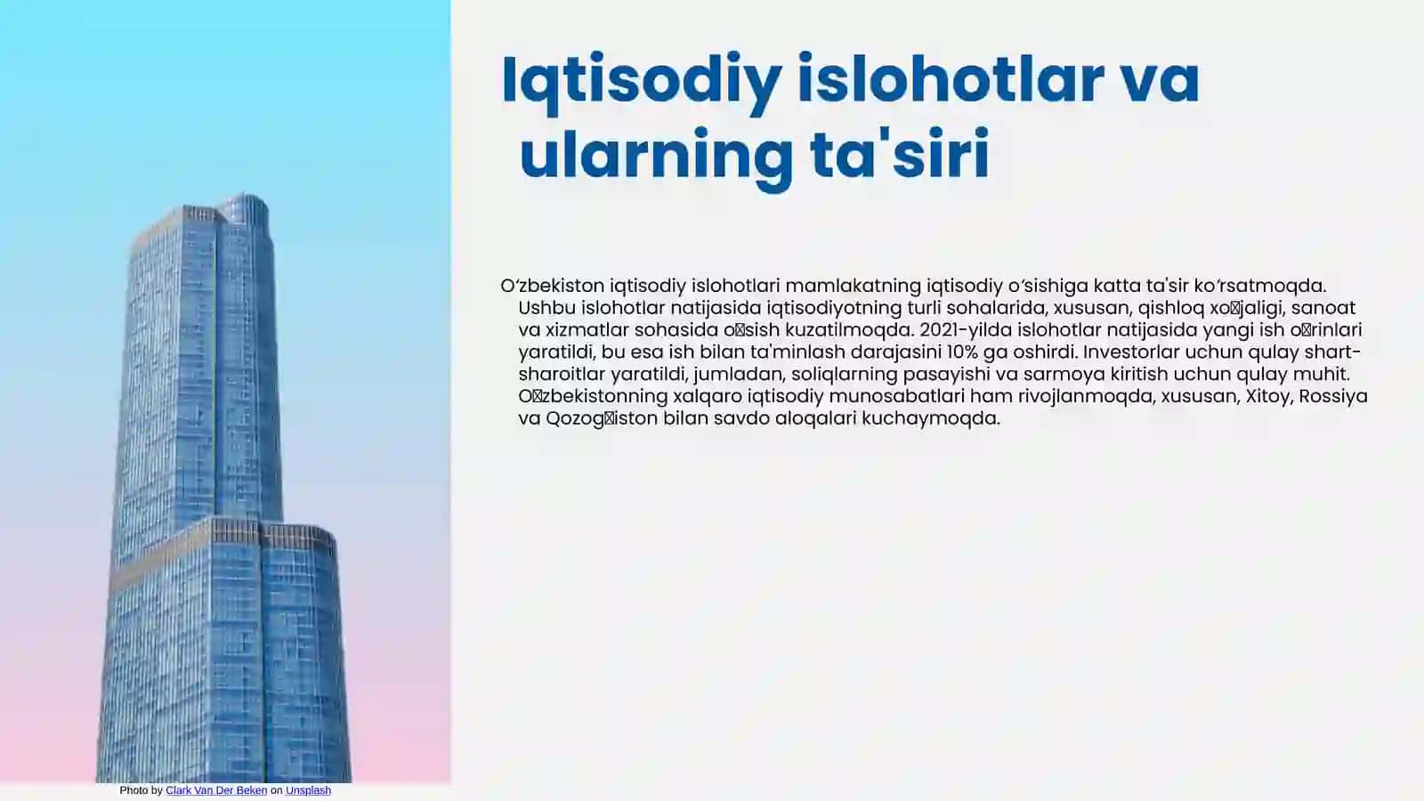 Iqtisodiy islohotlar 4