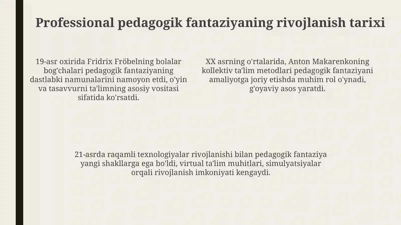 Kasbiy pedagogik fantaziya 4