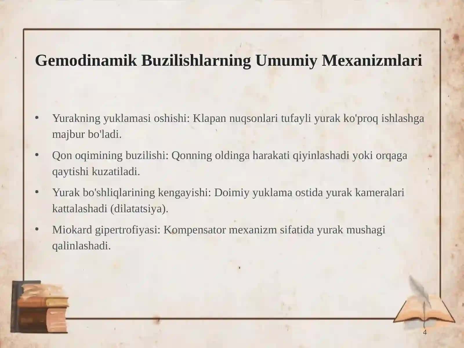 Aorta Klapanlari Nuqsonlarida Gemodinamik Buzilishlar va Moslanish Mexanizmlari 4