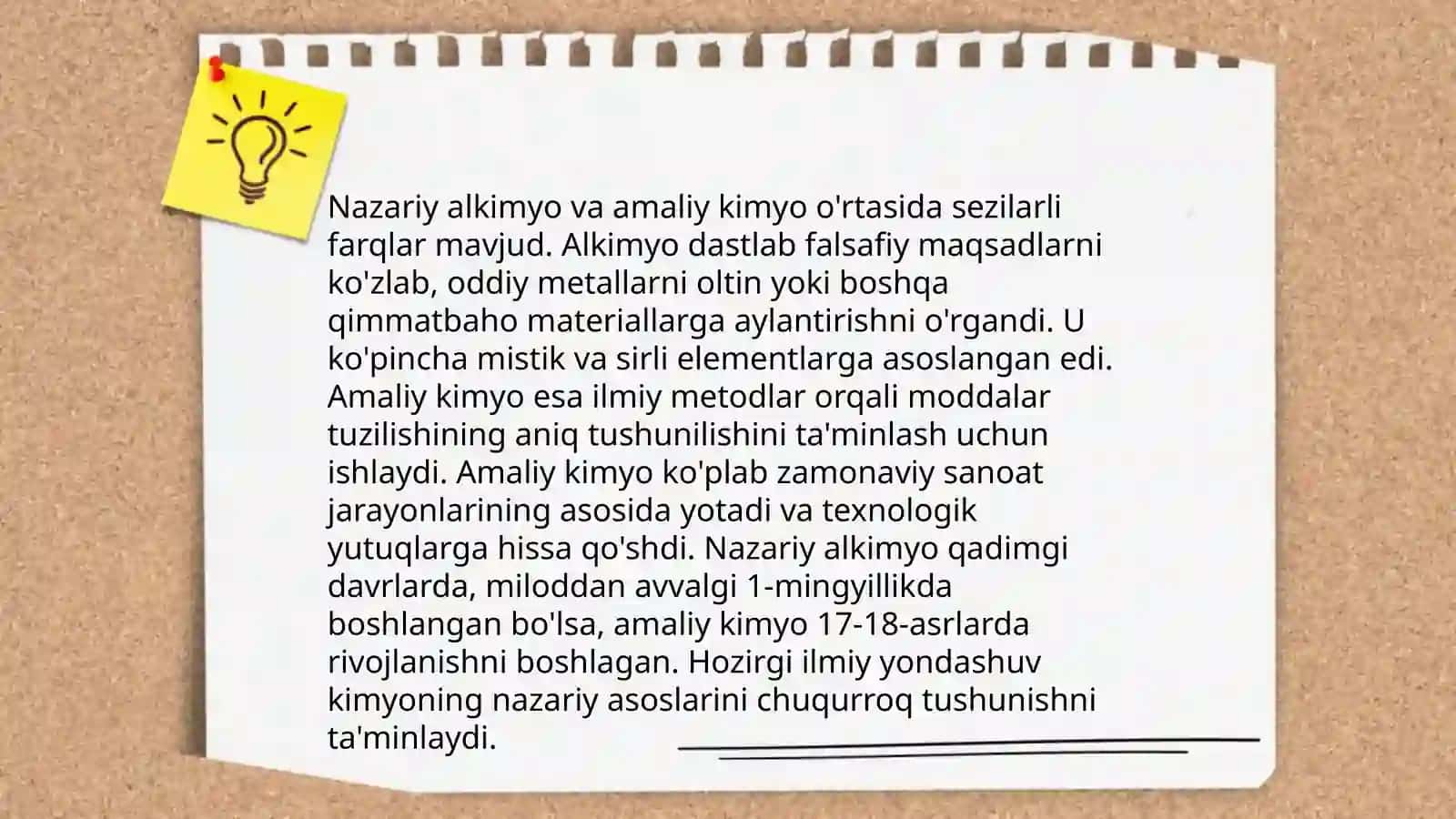 Alkimyogarlar faoliyatining kimyoni rivojlantirishdagi roli 4