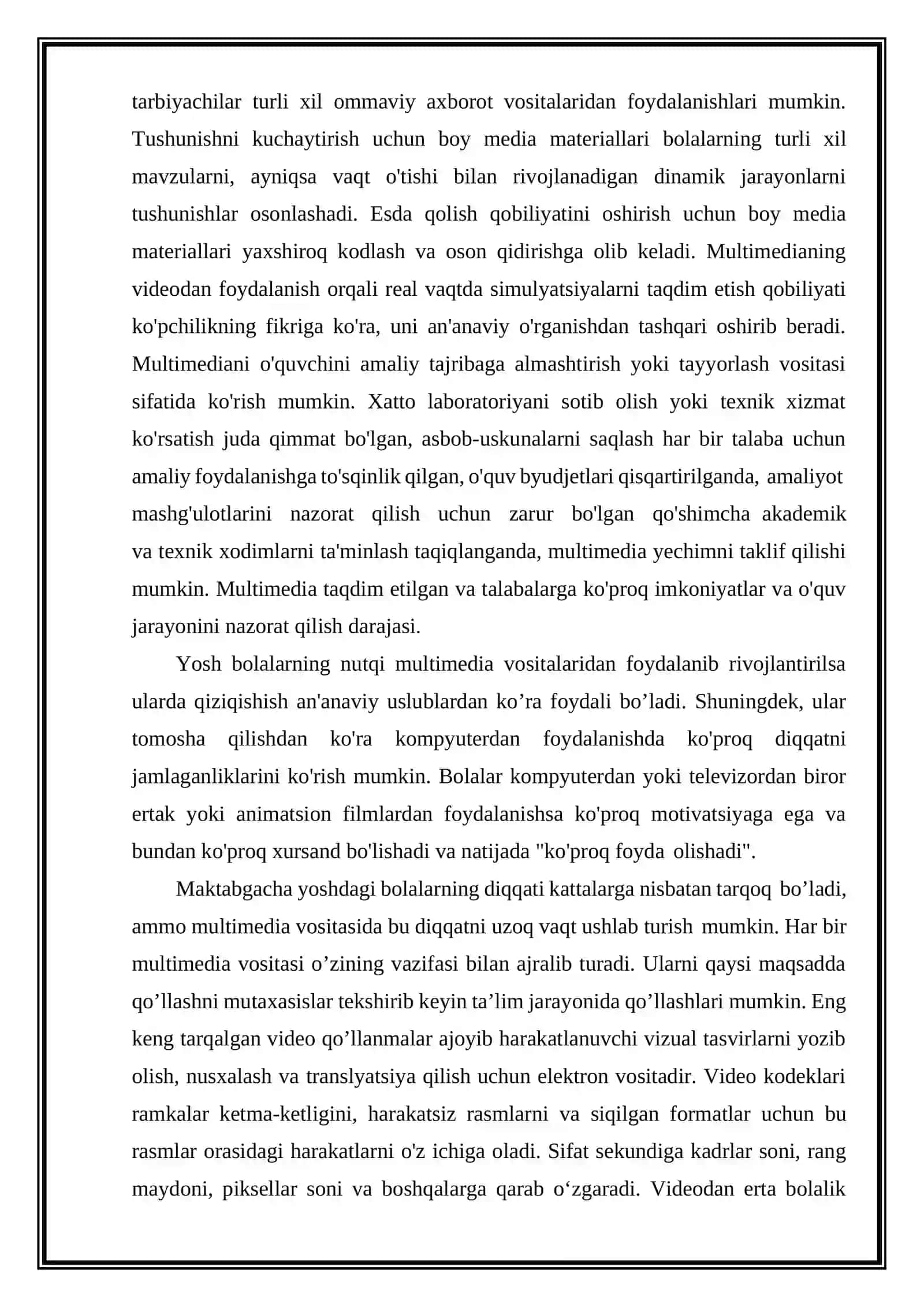 MAKTABGACHA TA’LIMDA MULTIMEDIA VOSITALARIDAN FOYDALANISH VA NUTQ MADANIYATINI SHAKLLANTIRISHGA TA’SIRI 4
