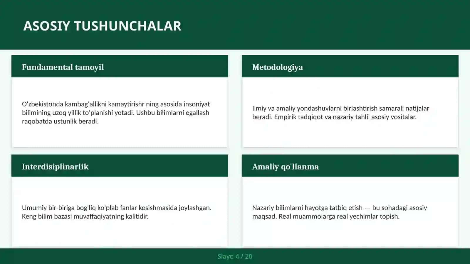 O'zbekistonda kambag'allikni kamaytirishr 4