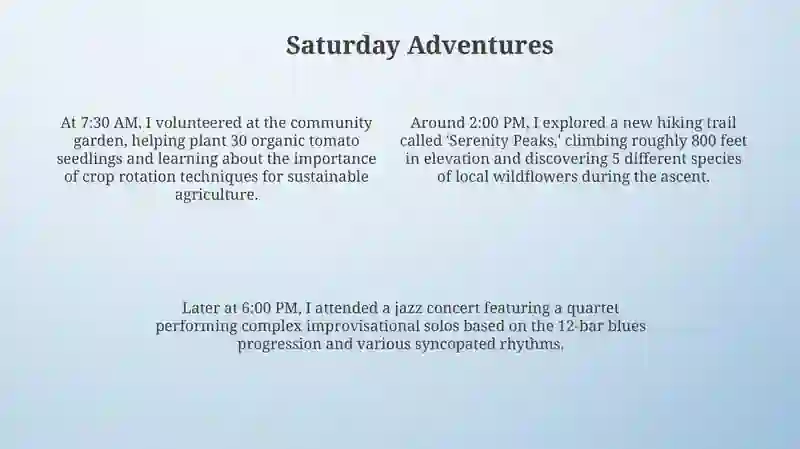 Taqdimot "My Weekend" 4