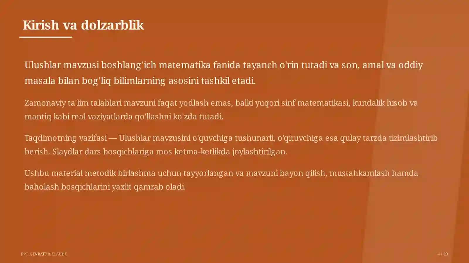 Ulushlar (3-sinf) 4