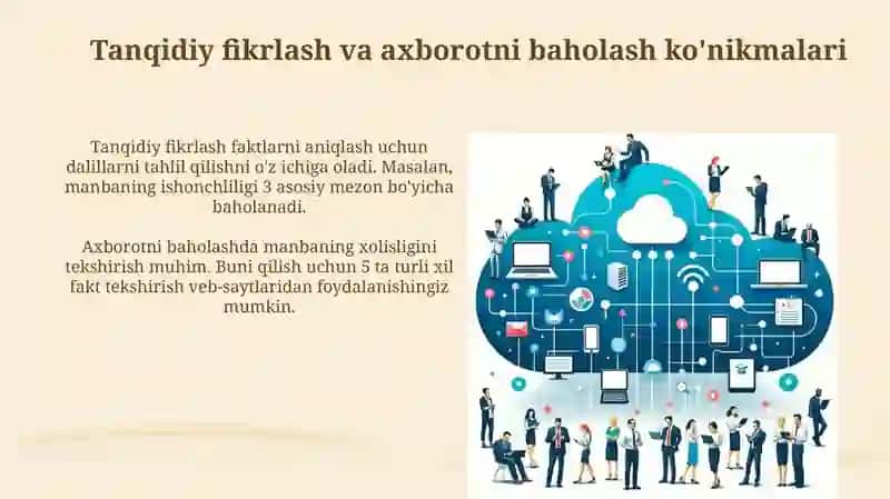 Ommaviy axborot vositalari savodxonligi va axborot madaniyati: Ta'riflar va ahamiyati 4