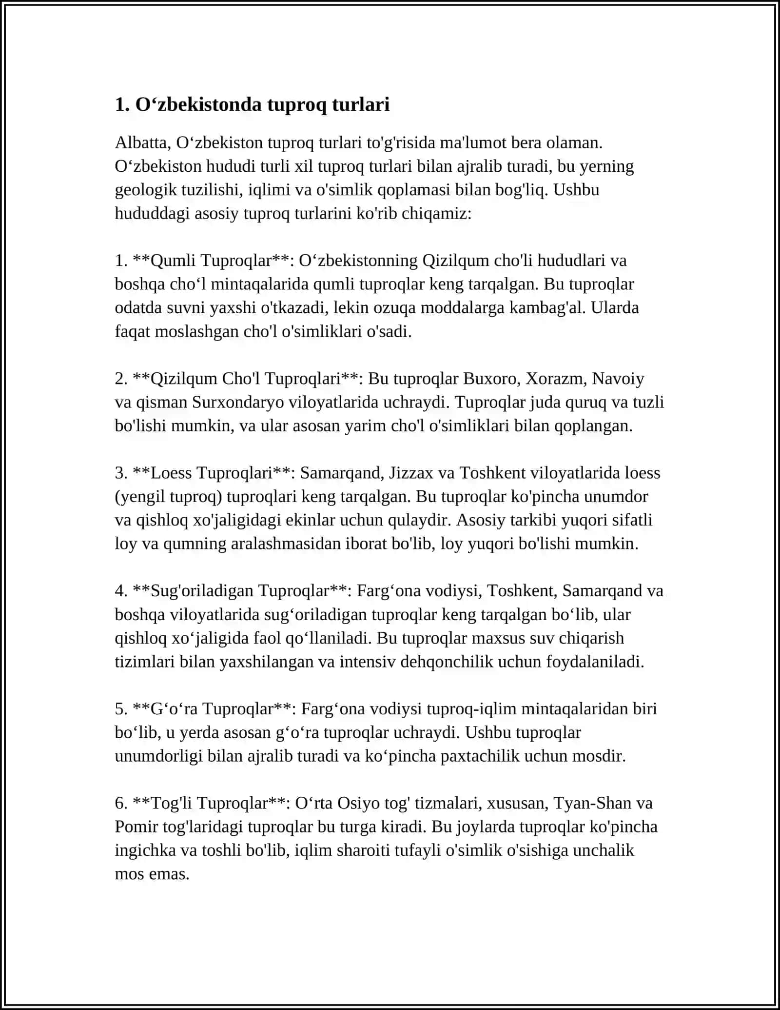 Oʻzbekistonda tuproqlar geografiyasi fanining rivojlanishi 4