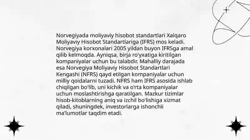 Norvegiya bug'alteriya tizimini, o'tmishi, kelajagi va hozirgi vaqti 4