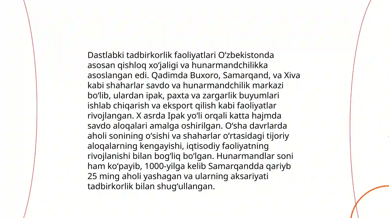 Tadbirkorlikning kelib chiqish tarixi va mohiyati 4