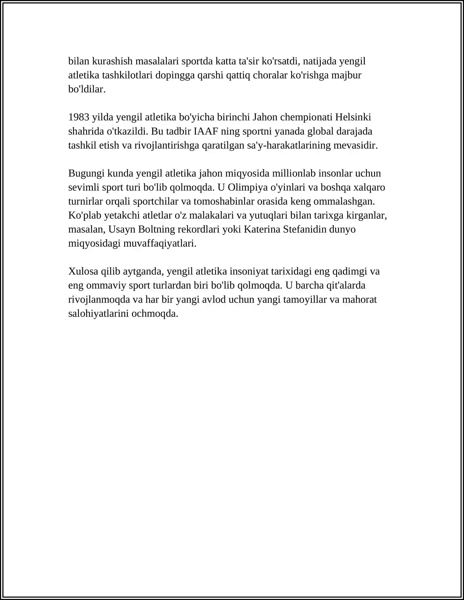 YENGIL ATLETIKA 4