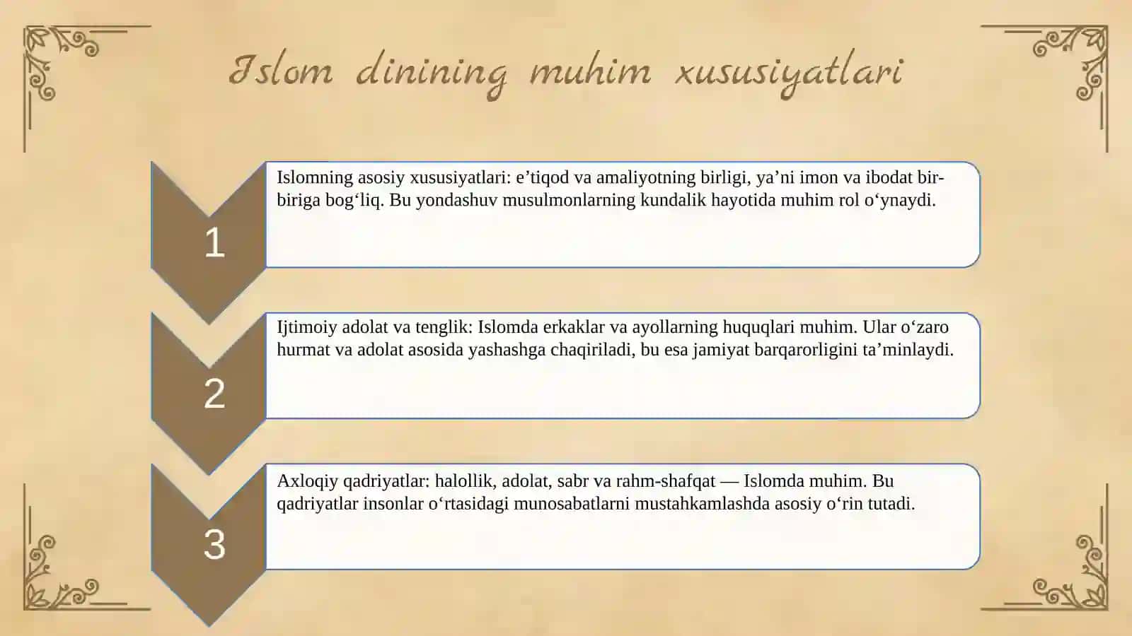 Islom dinining tarixi va mohiyati 4