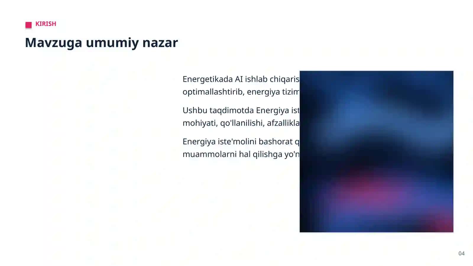 AI ENERGETIKA SOHASIDA 4