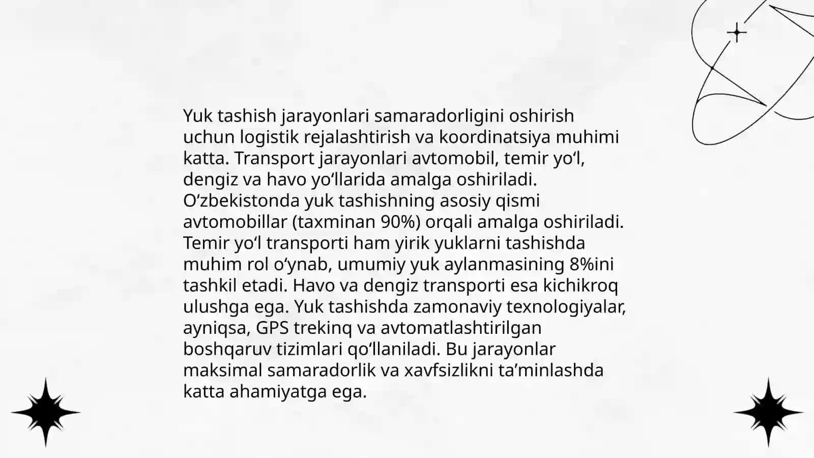 Logistik operasiyalar va funksiyalarning mohiyati, ular hajmini hisoblash usullari 4