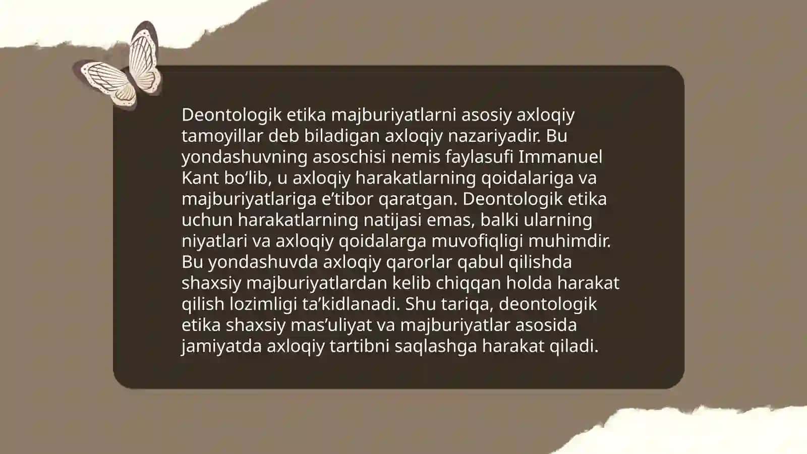 Etika va deantologiya tushunchasi 4