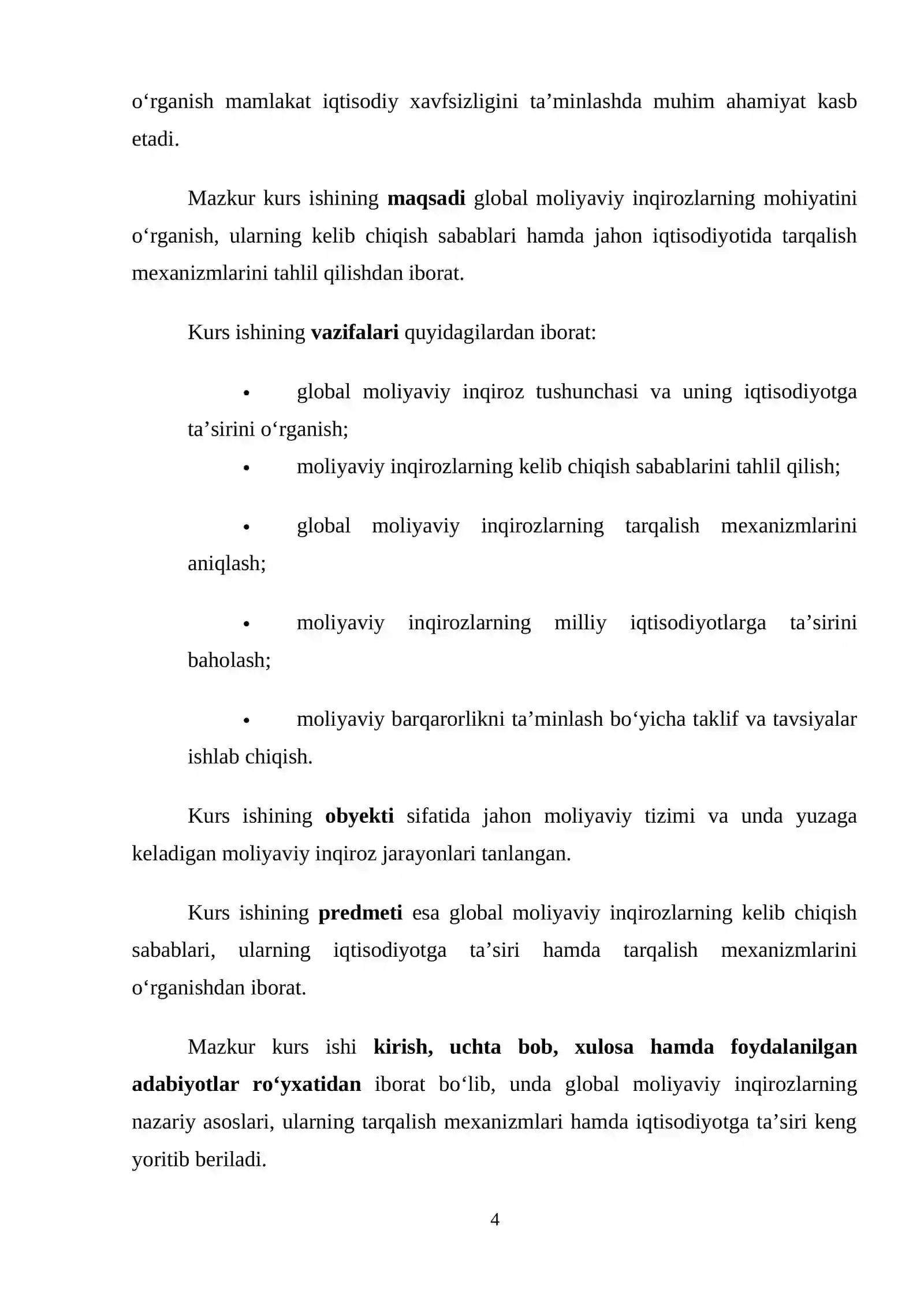 Global moliyaviy inqirozlarning tarqalish mexanizmlari 4